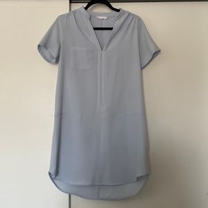 Blue T-shirt Dress